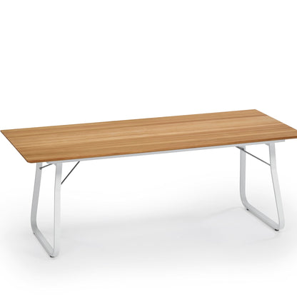 Weishäupl Ahoi Tisch Weiß Teak