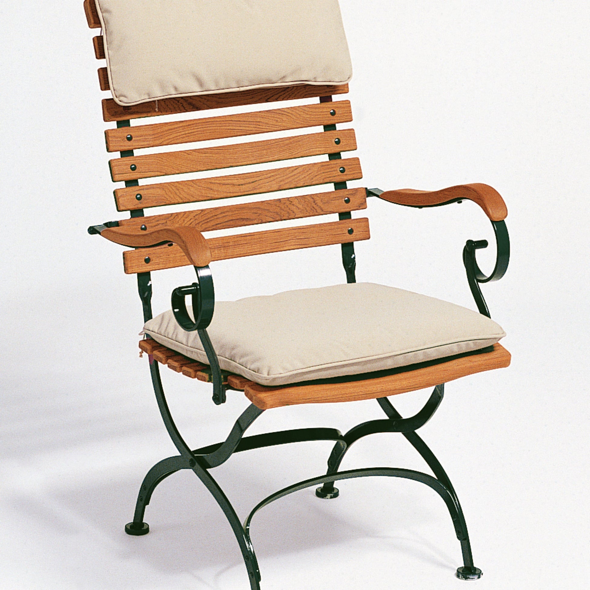 Weishäupl Classic Hochlehner mit Sitzpolster und Nackenpolster