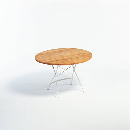 Weishäupl Classic Tisch Ø 110 cm Weiß