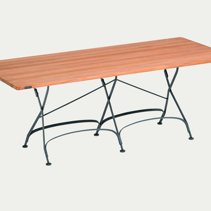 Weishäupl Classic Tisch 180 × 80 cm Graphitgrau