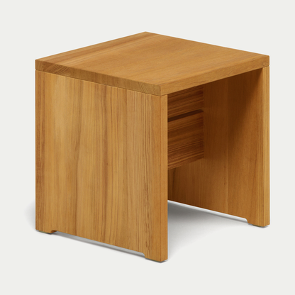 Weishäupl Cabin Beistelltisch 40×40 aus Teak – freigestellt
