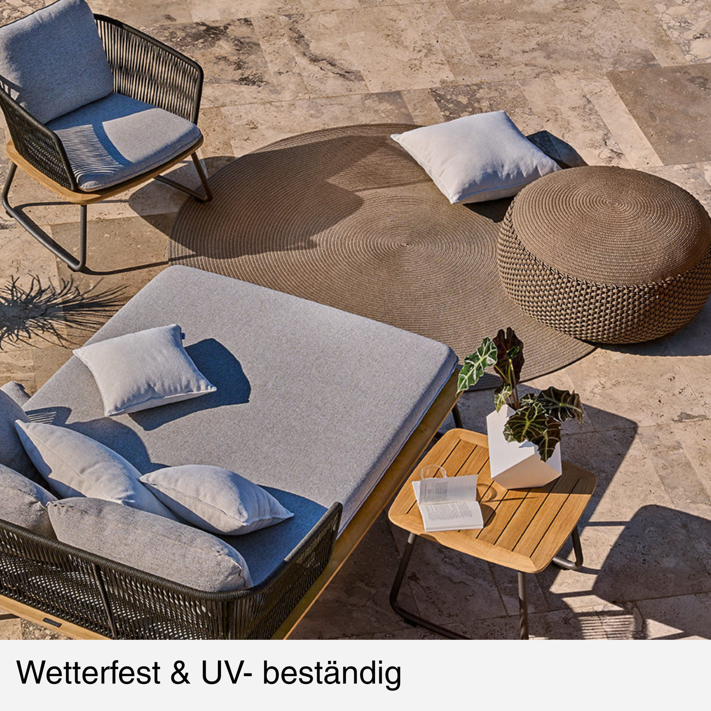 Outdoor Teppich rund