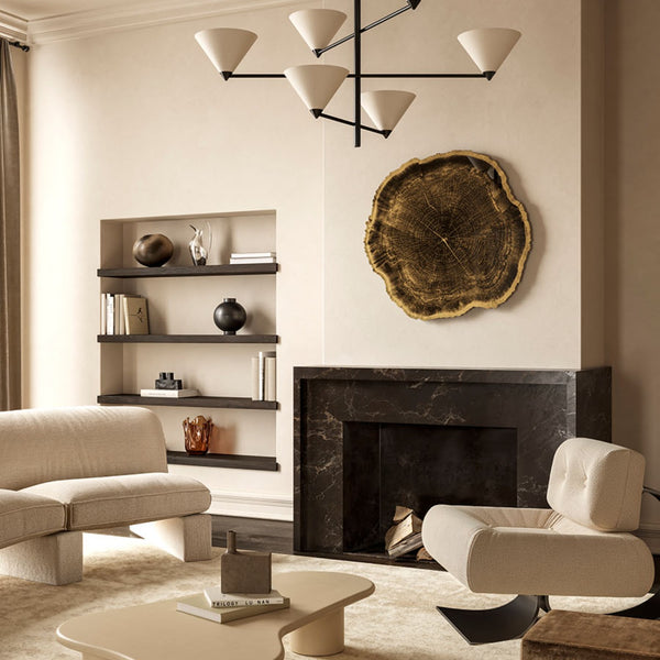 Arbo Deco M von Deknudt Mirrors an der Wand