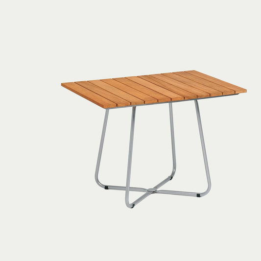 Weishäupl Balcony Klapptisch Edelstahl Teak freigestellt