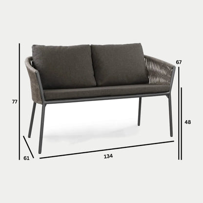 Cosmo 2-Sitzer Bank