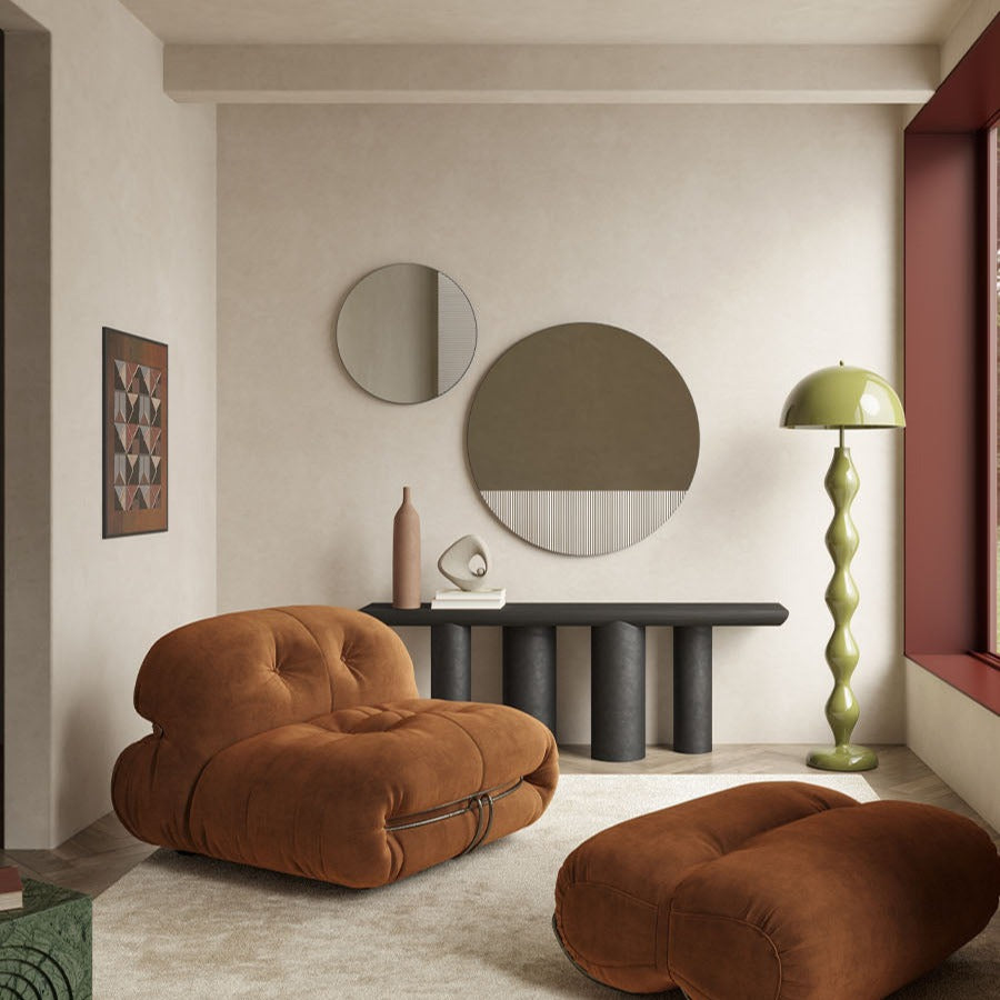Designspiegel Cord im Wohnraum
