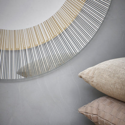 Designspiegel Yoko Bronze Detailansicht