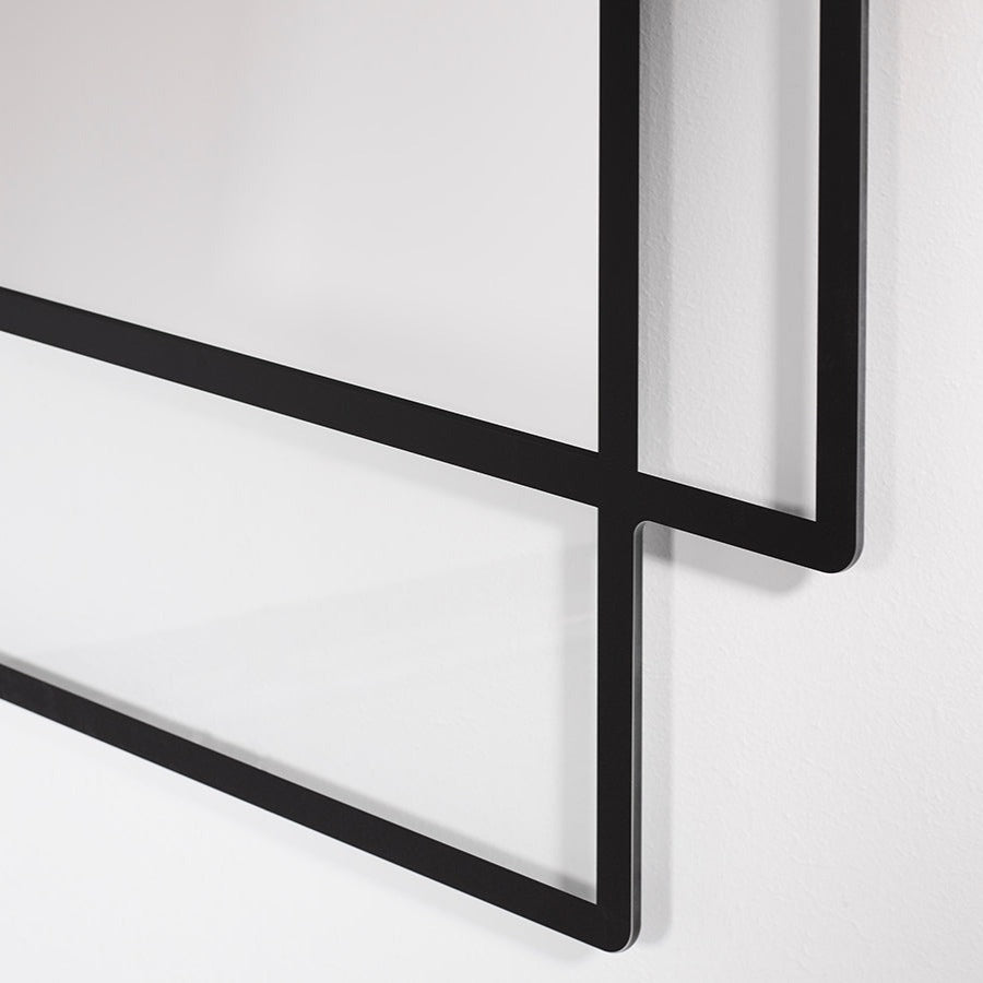 Designspiegel Bordo Detailansicht