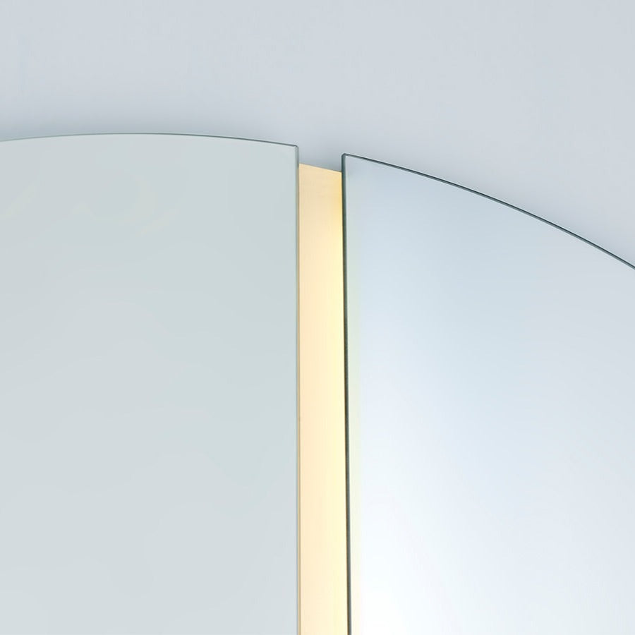 Designspiegel Luna Round Detailansicht