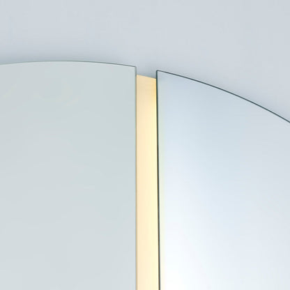 Designspiegel Luna Round Detailansicht