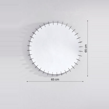 Runder Designspiegel Ray Maßzeichnung