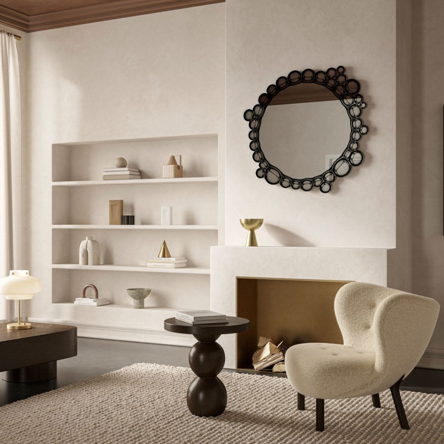 Designspiegel Bubbles im Wohnraum