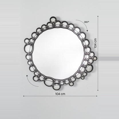 Designspiegel Bubbles Maßzeichnung