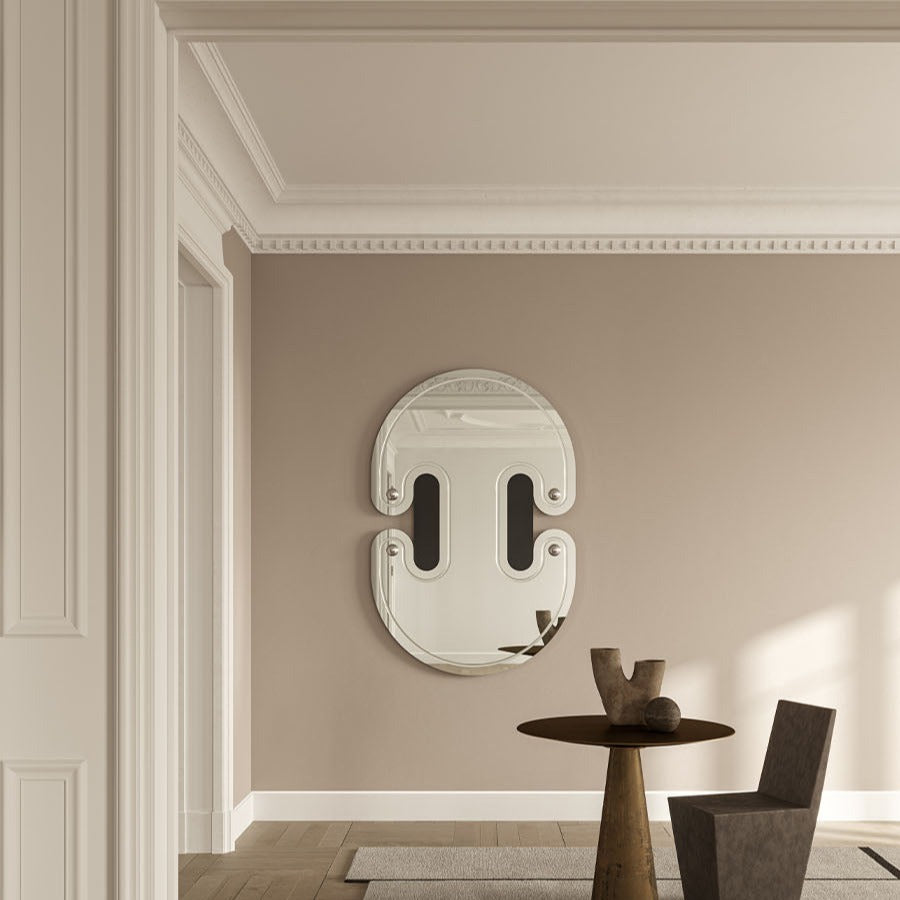 Designspiegel Satellite im Wohnraum