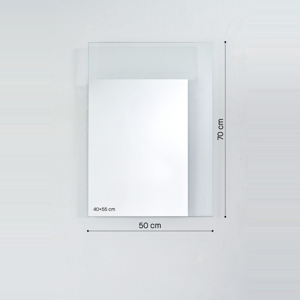 Designspiegel Void Maßzeichnung