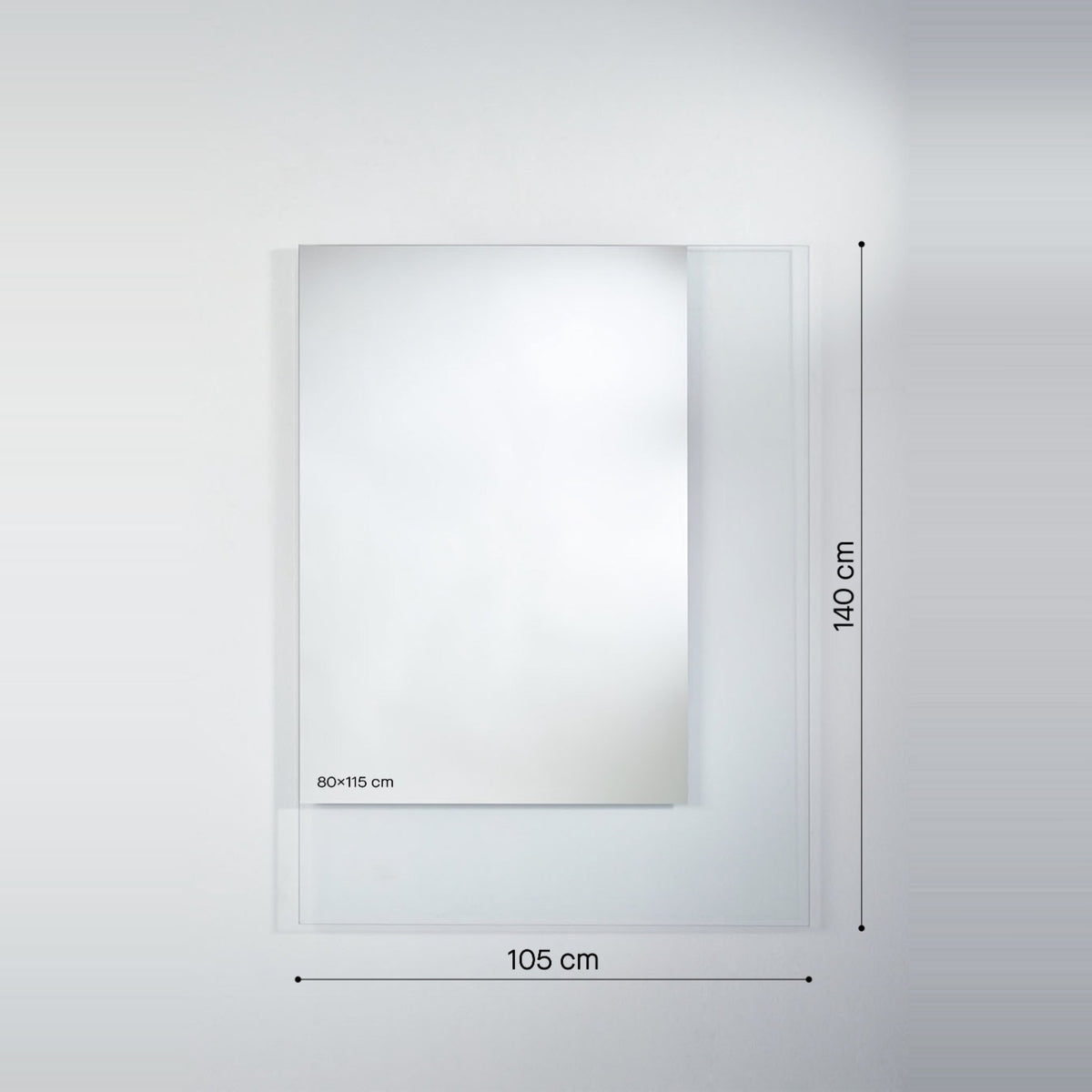 Designspiegel Void Maßzeichnung
