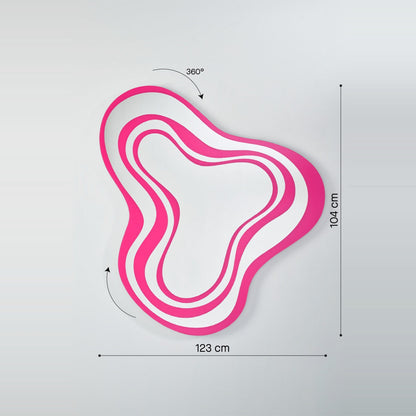 Designspiegel Nimbus von Karim Rashid Maßzeichnung