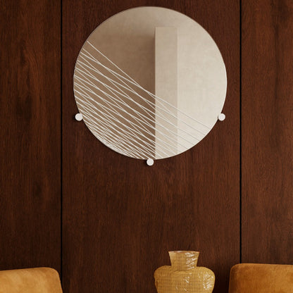 Designspiegel Linea im Wohnraum