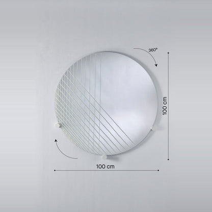Designspiegel Linea Maßzeichnung