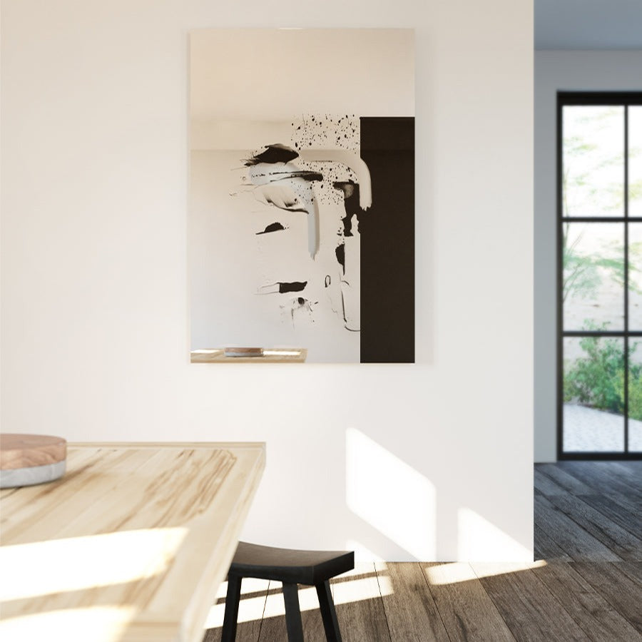 Designspiegel Connect I L im Wohnraum