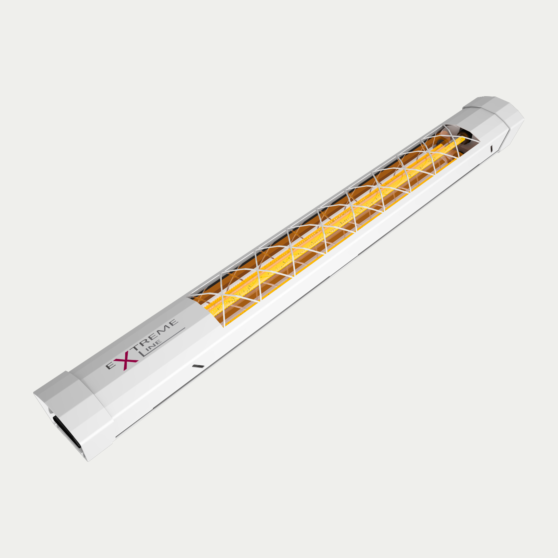 ExtremeLine HeatFlare 1600 W in Weiß – freigestellt