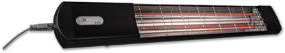 ExtremeLine HeatShine in Schwarz mit eingeschaltetem Carbon-Heizelement