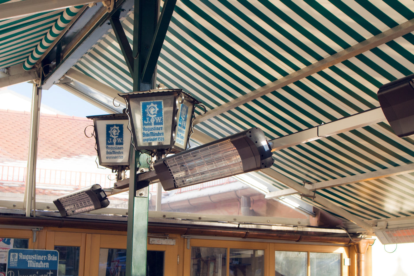 ExtremeLine HeatShine im Biergarten des Jagdschlösschens in München