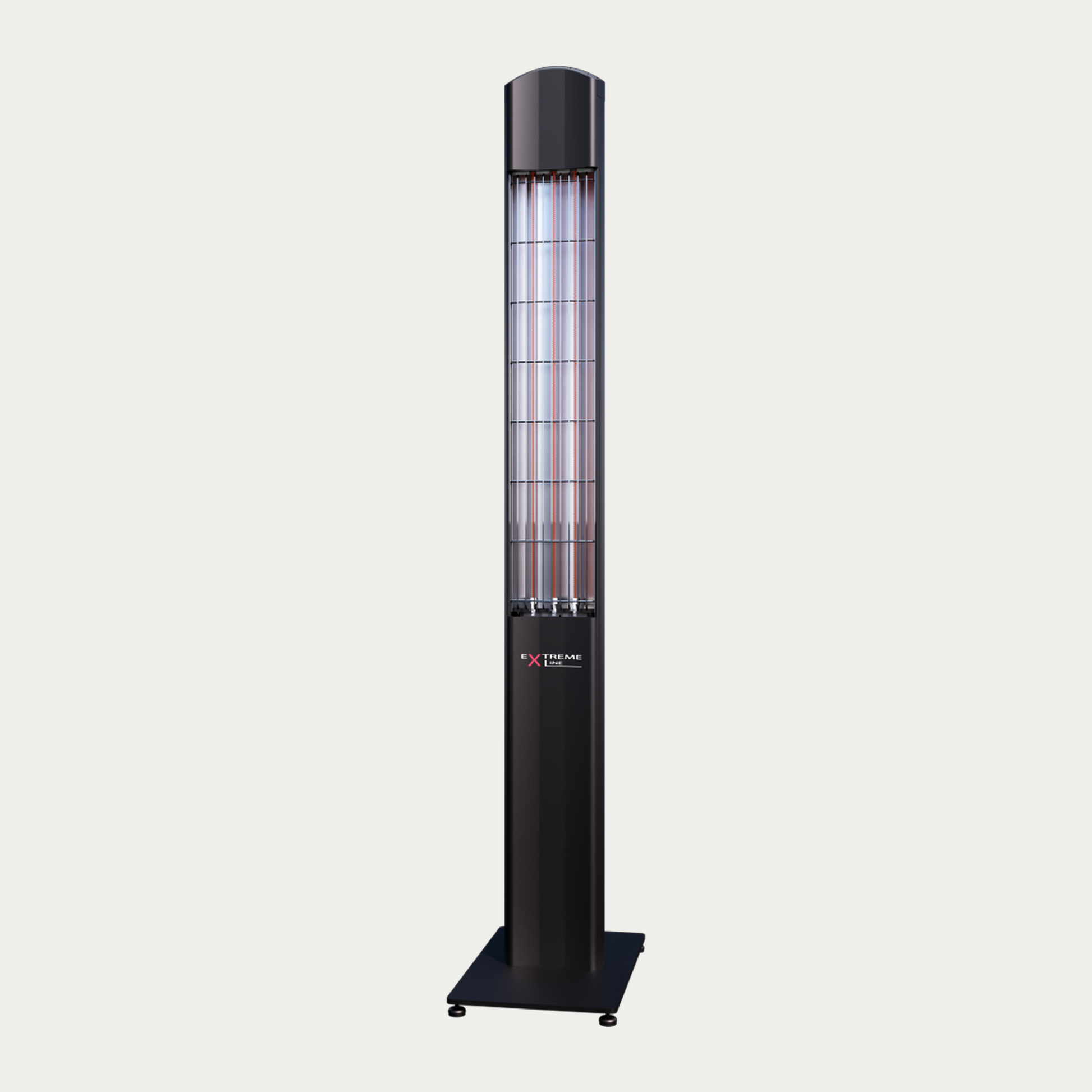 ExtremeLine HeatTower Standheizstrahler 2700 W in Schwarz – freigestellt