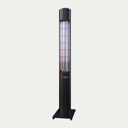 ExtremeLine HeatTower Standheizstrahler 2700 W in Schwarz – freigestellt