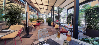 ExtremeLine HeatTower in einer Münchner Gastronomie