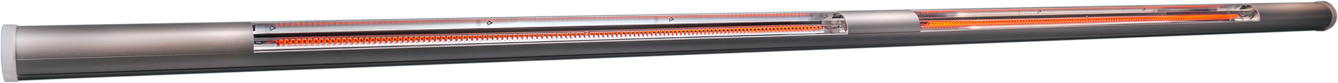 ExtremeLine HeatTube 1800 W in Betrieb – freigestellt