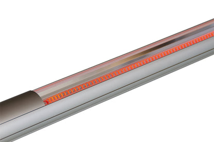 Endkappe und Aufhängung des ExtremeLine HeatTube im Detail
