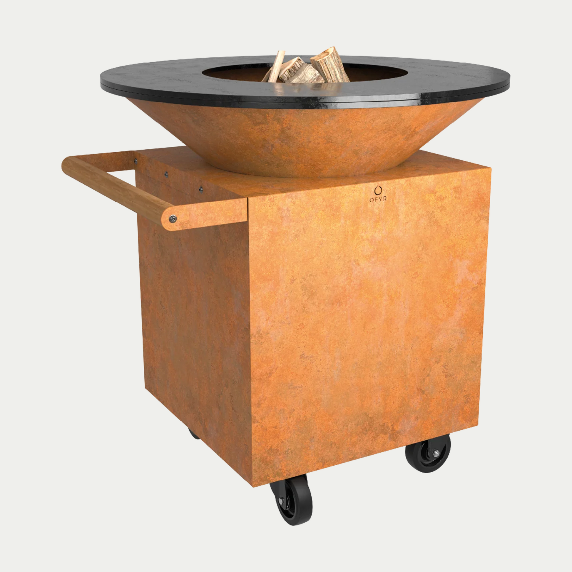 OFYR Classic+ Corten 100 PRO Feuerschale Grill