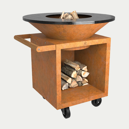 OFYR Classic+ Storage Corten 100 PRO Feuerschale Grill