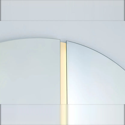 Designspiegel Luna Light Round L von Deknudt Mirrors, Ansicht 5