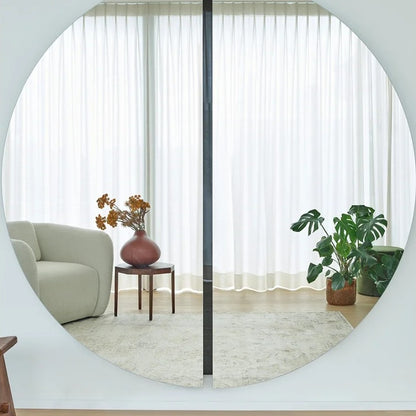 Designspiegel Luna Black Round L von Deknudt Mirrors, Ansicht 3