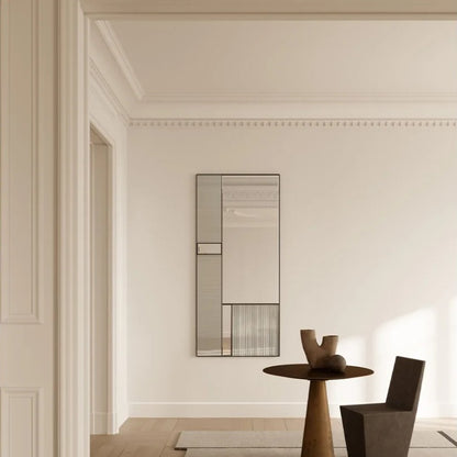 Designspiegel Finestra Flutes XL von Deknudt Mirrors, Ansicht 2