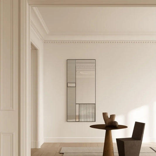 Designspiegel Finestra Flutes XL von Deknudt Mirrors, Ansicht 2