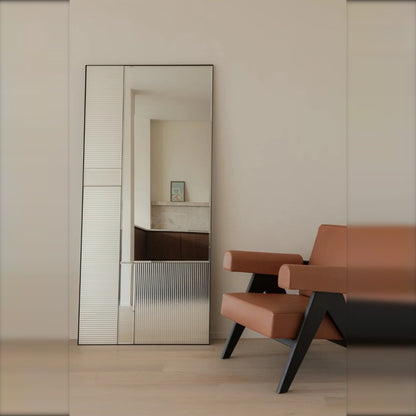 Designspiegel Finestra Flutes XL von Deknudt Mirrors, Ansicht 4