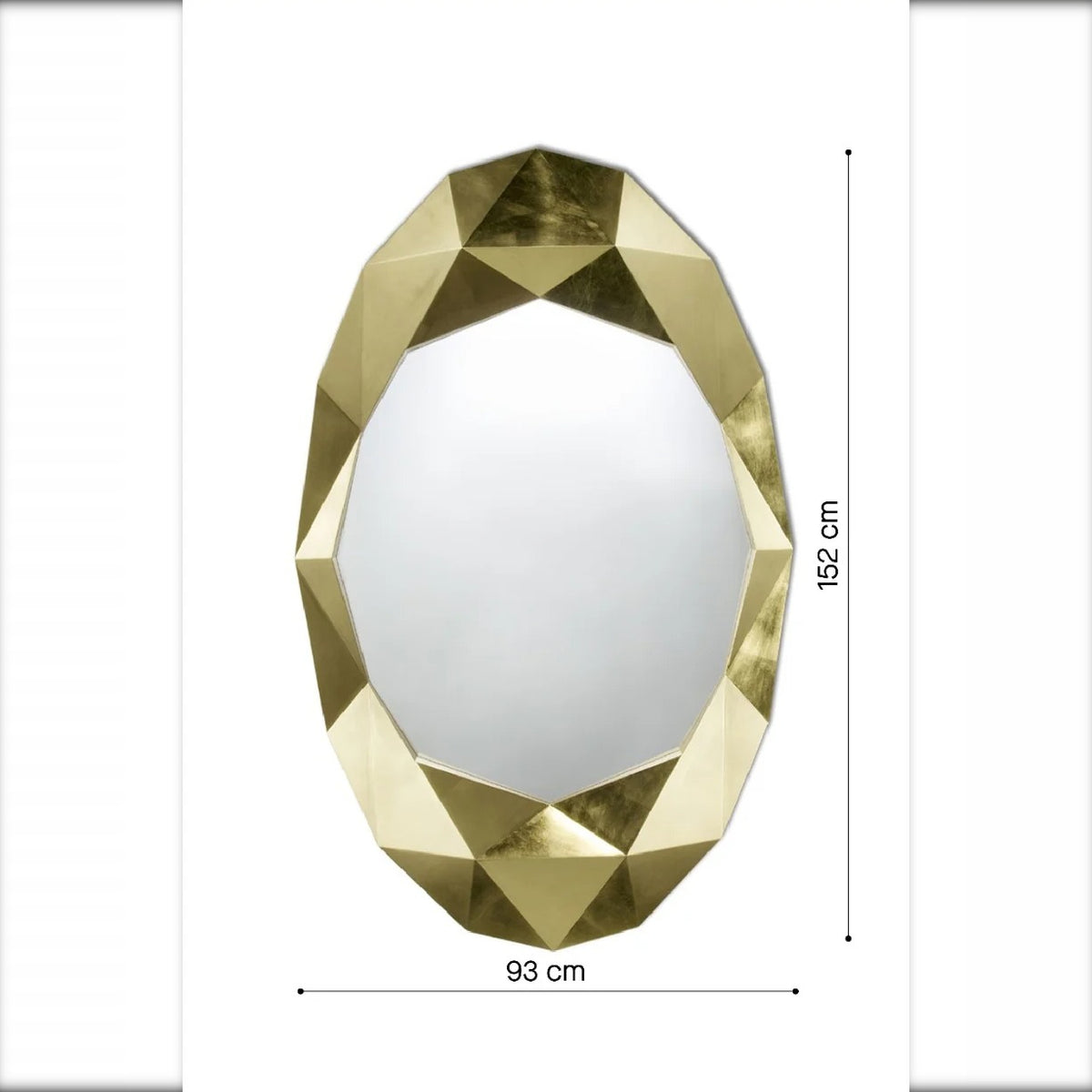Designspiegel Precious Gold von Deknudt Mirrors, Ansicht 4