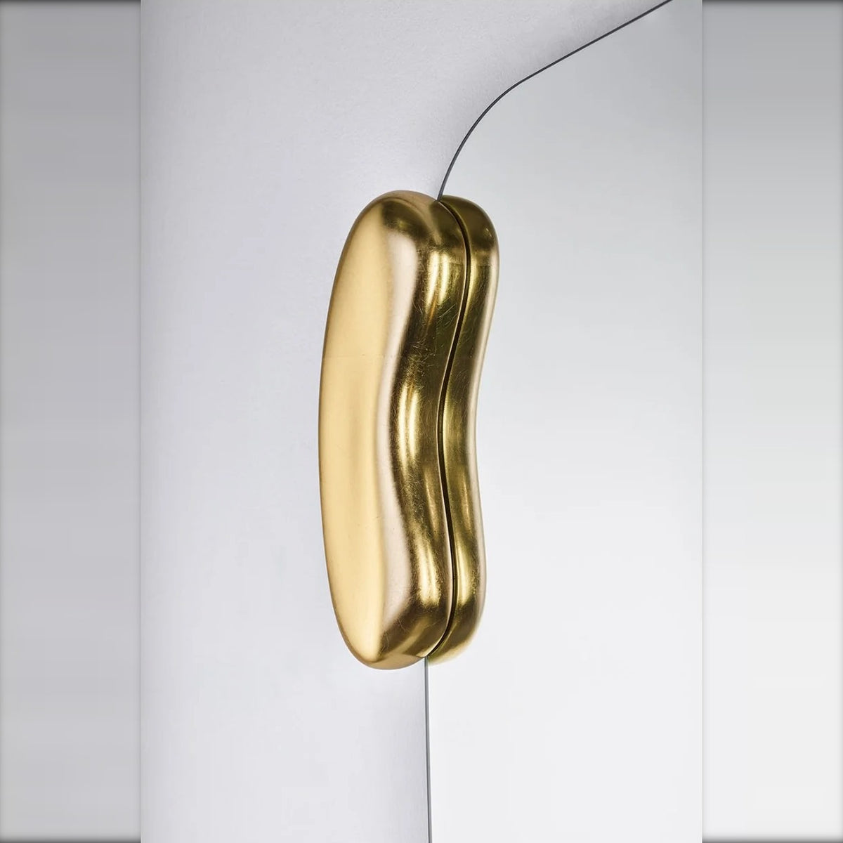 Designspiegel Calco Gold Square von Deknudt Mirrors, Ansicht 5