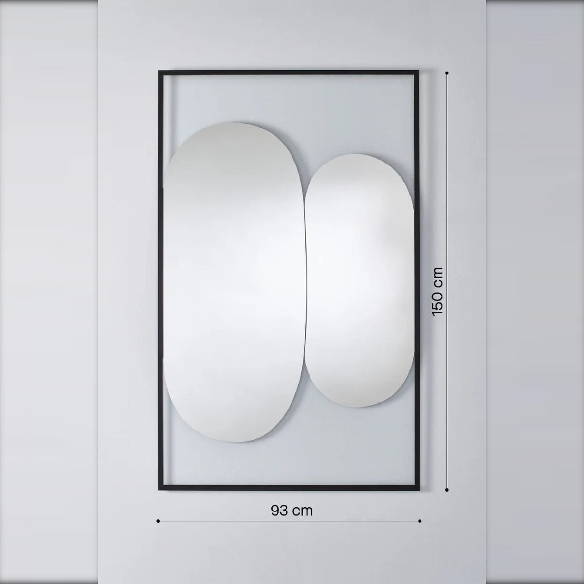 Designspiegel Squeeze von Deknudt Mirrors, Ansicht 6