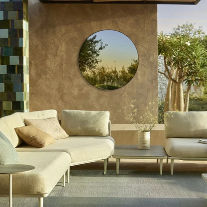 Outdoor-Spiegel Hoop Rund von Deknudt Mirrors, Ansicht 3