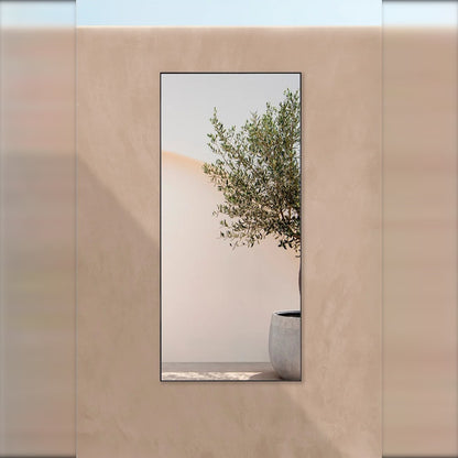 Outdoor-Spiegel Lucka XL von Deknudt Mirrors an der Wand