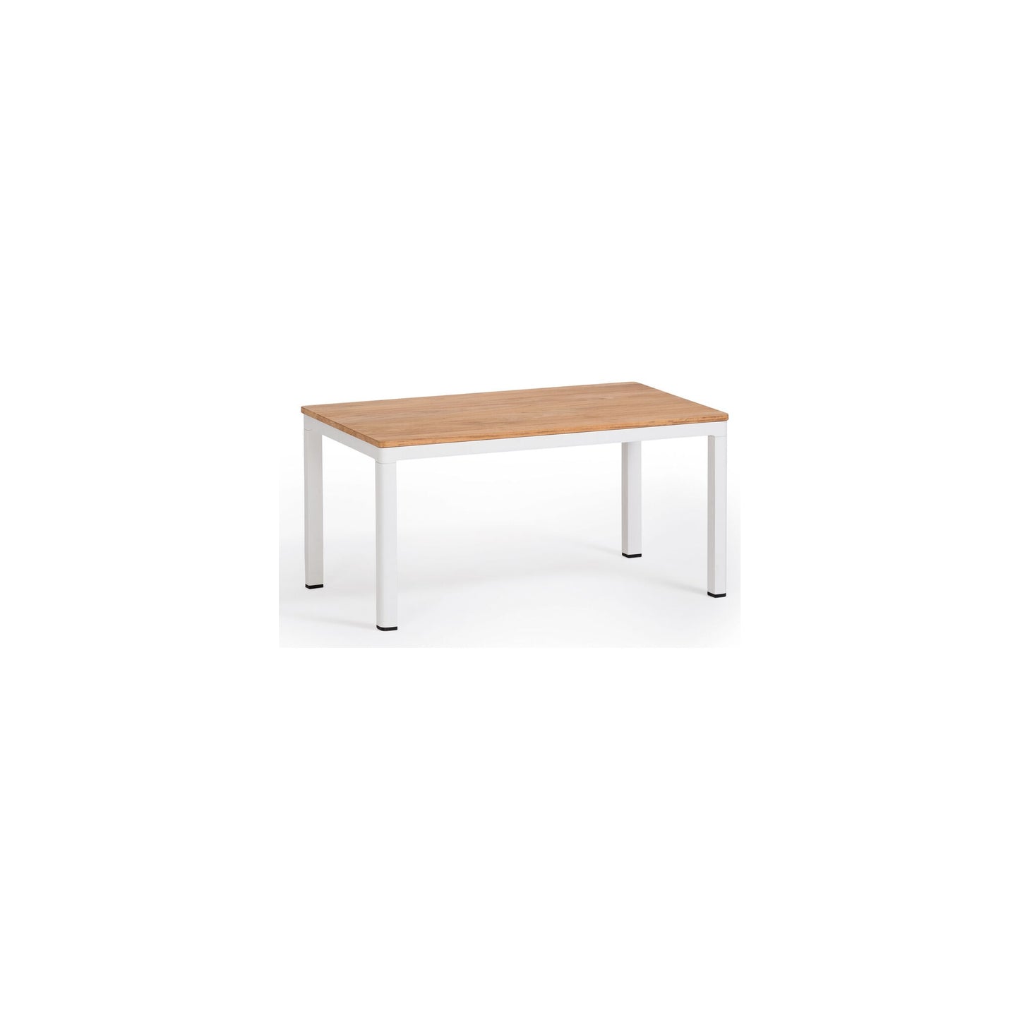 MINU Beistelltisch 77×50 cm Tischplatte Teak